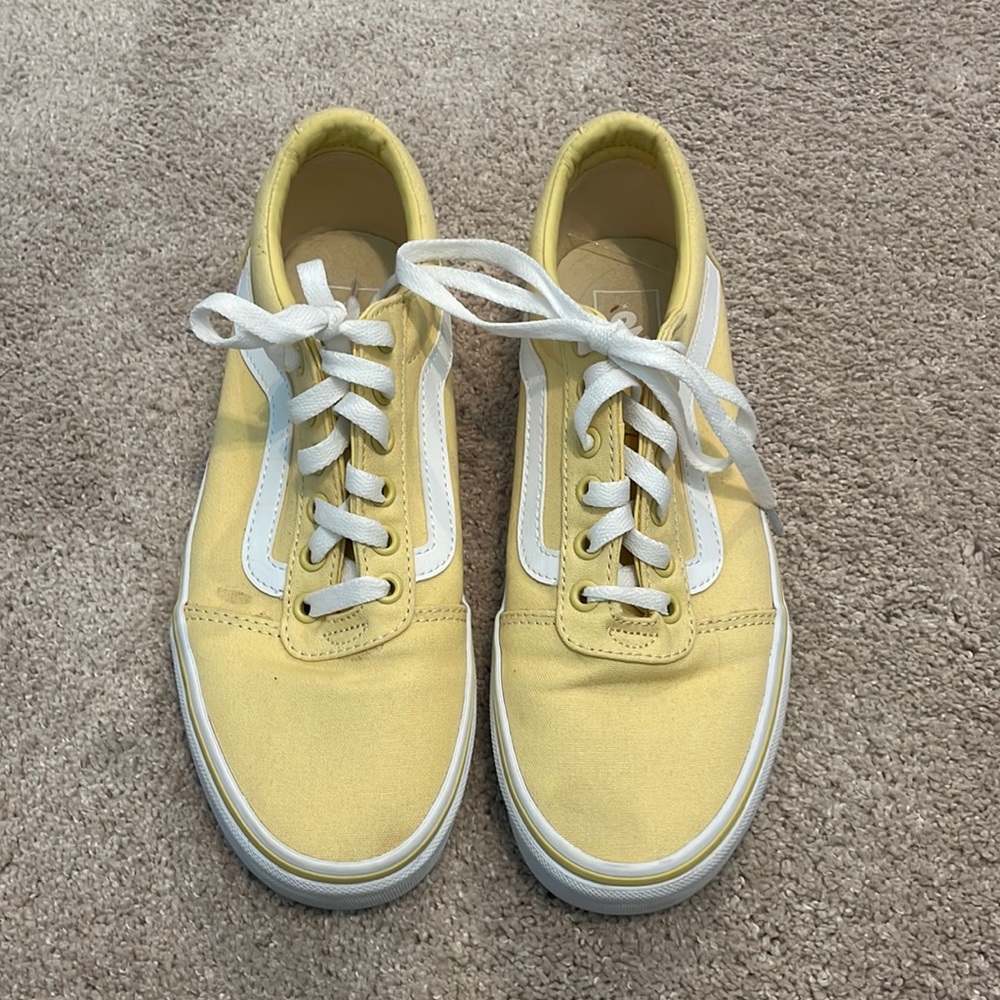 Vans old skool yellow